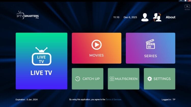 iptv smarters pro subscription